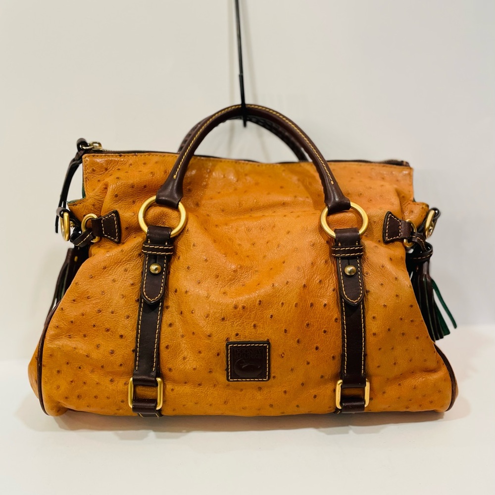 Dooney Bourke Ostrich Florentine Satchel